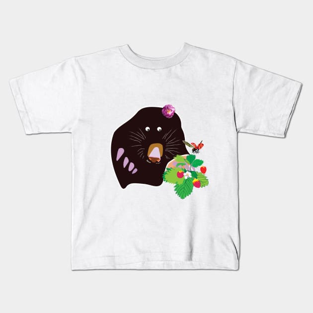 Mole Kids T-Shirt by Manitarka